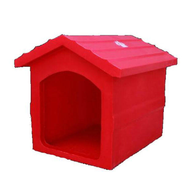 Casa Perro Mini Plástico Térmico Bicapa Exterior Morado Rosa